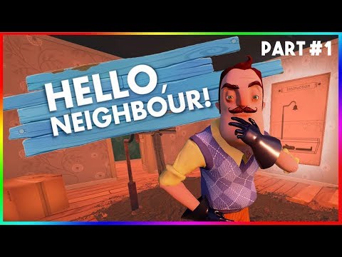 😮 საიდუმლო კარი - Part #1 | Hello Neighbor