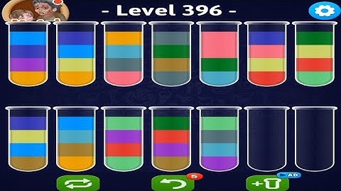 Colour sort level 396