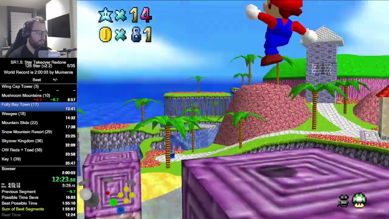 Star Revenge 1.5: Star Takeover Redone v2.2 - 125 Star Speedrun in 