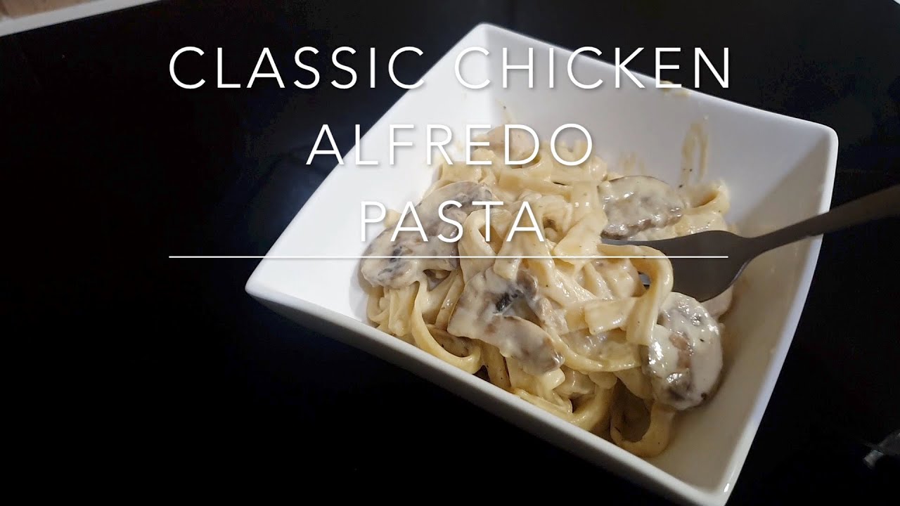 Creamy Chicken Alfredo Pasta with Mushroom in Tamil YouTube