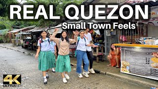 Walking Experience in REAL Quezon Province Philippines [4K]