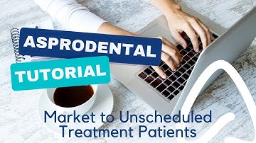 Send customized messages to your unscheduled treatment patients