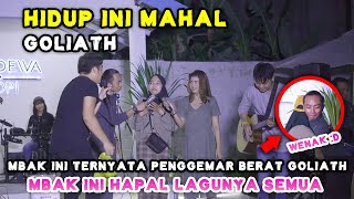 HIDUP INI MAHAL - GOLIATH (LIVE) MENOEWA KOPI | TRI SUAKA, NABILA MAHARANI, ARY GOLIATH DAN ZIDAN