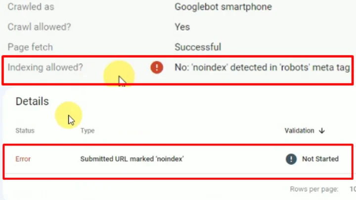 How to fix Noindex Detected in 'Robots' Meta Tag | Fix Submitted URL marked ‘noindex’ | Learn2Smart