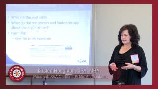 Kirsten Houghton presents Demystifying Financial Statements for Nonprofits