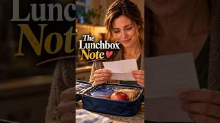 The Lunchbox Note