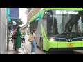 Xe buýt điện Hà Nội chạy êm ru
