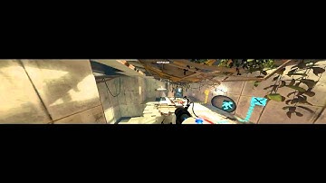 Portal 2 Level 4 Eyefinity  (Spoilers)