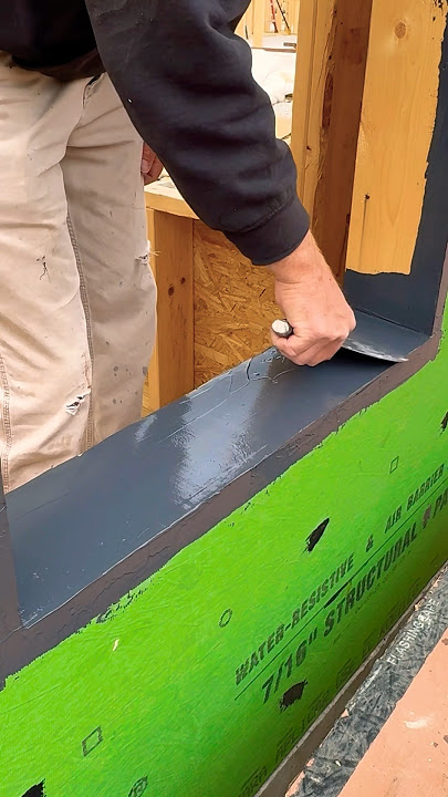 How to PERFECTLY flash a window opening #gotitcoach #framing #windows