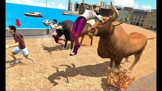 ► Angry Bull Attack Wild Hunt Simulator (Green Turtle Games) Best Mobile Bull Games 2019 screenshot 5
