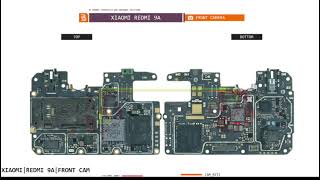XIAOMI REDMI 9A Schematic Diagram all Section Jumper Ways Hardware Solutions... #xiaomi