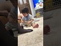 ちょっと遊び方が違う息子👶