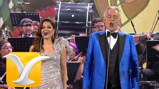 Andrea Bocelli - Larisa Martinez - Tace Il Labbro - Festival de Viña del Mar 2024 - Full HD 1080p