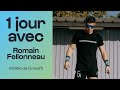 1 jour avec  romain fellonneau  athlte de crossfit et pompier