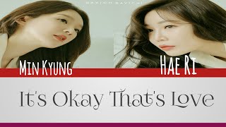 Davichi - It's Okay That's Love | Lirik Lagu Terjemahan