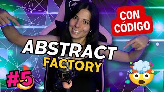 PATRÓN ABSTRACT FACTORY 🏭 el MÁS DIFÍCIL de comprender
