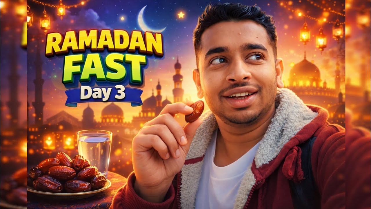 Ramzan 3rd Roza Mubarak 🌙 | Ramadan Fast Day 3 Vlog | Iftar Special ...