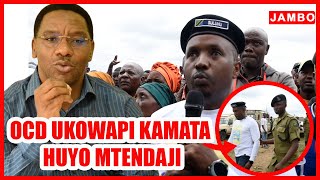 MAKONDA; OCD CHUKUA HUYO MTENDAJI/WANANCHI WAMKAANGA VIBAYA MUNO MTENDAJI KWA MAKONDA