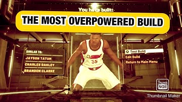 THE MOST OVERPOWERED STRETCH BUILD IN NBA2K20! Best Power Forward build!