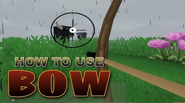 HOW TO USE BOW | Mini Block Craft Idea