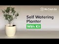 Complete guide to assemble selfwatering  planter with water level indicator