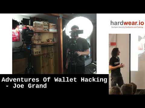 Keynote | Adventures Of Wallet Hacking by Joe Grand | hardwear.io USA 2022