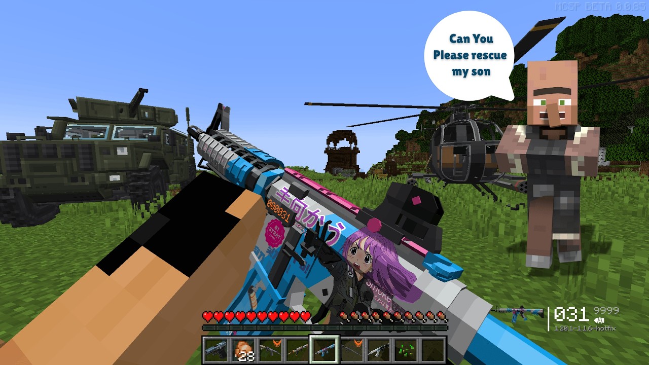 Villager Begged Me to Save His Family From a Pillager Outpost!