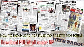 Download pdf file of major newspaper and magazines to your pc& mobile screenshot 5