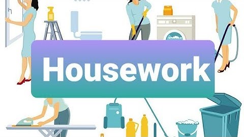 Learn English via Listening With Big Subtitle Level 1 Unit 19 Housework