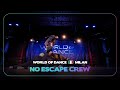 No escape  team division  frontrow  world of dance milan 2023  wodmi23