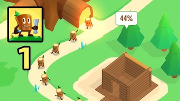 Idle Tree City‏ Gameplay Walkthrough - Part 1 (Android,IOS)