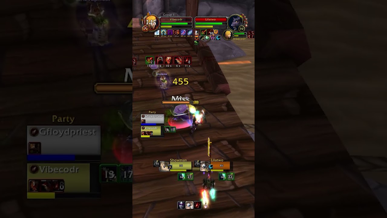 безупречный - Разбойник Жрец vs Сила зверя Друид Разбойник (PTR) 