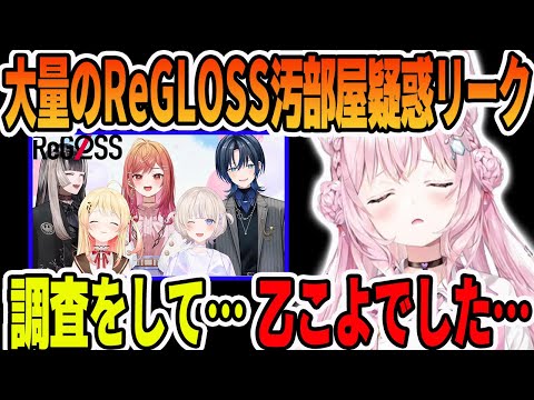 大量に送られてくるReGLOSS汚部屋疑惑について調査して来た博衣こより【ホロライブ切り抜き】