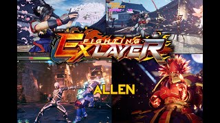 Fighting EX Layer Breakdown: Allen