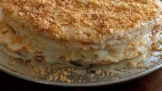 тортнаполеон домашний???простой рецептMy cake Napoleon?simple and quick cake recipe