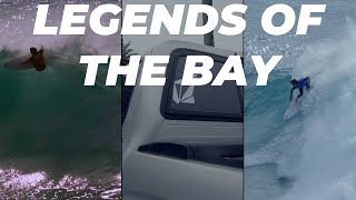 SURFING in the LEGENDS OF THE BAY contest