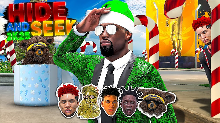 NEW HIDE & SEEK GAME MODE in NBA 2K25! *CRAZY* CHRISTMAS PARK HIDING SPOTS w/ 2K YouTubers! NBA2K25