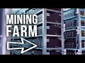 Inside of a HUGE BITCOIN mining FARM !