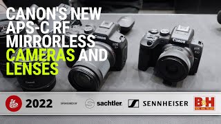 First look: Canon's new APS-C RF mirrorless cameras and lenes