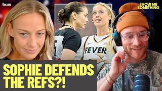 Indiana Fever's Sophie Cunningham gives SURPRISING take on WNBA refs this season 😳
