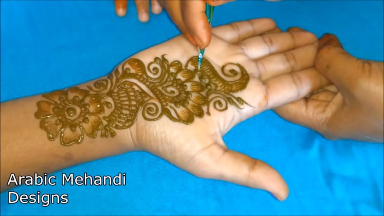 Simple Arabic Mehandi Bridal Mehndi Designs For Hands Full