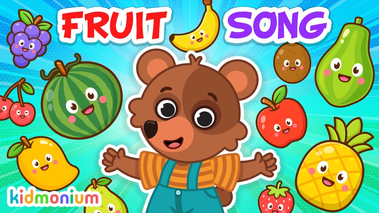 Fruit Song | Fruit Name for Kids | Learn Fruits 🍎 #NurseryRhymes - YouTube