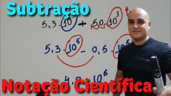 🎯 Adição e Subtração com NOTAÇÃO CIENTÍFICA - Professora Angela Matemática  