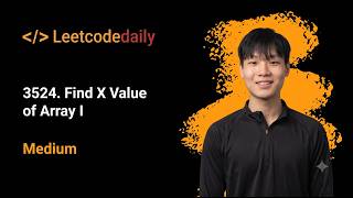 Find X Value of Array I | LeetCode daily 3524 - Python