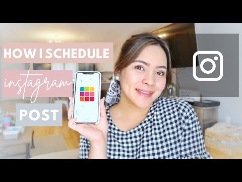 How I plan and schedule Instagram posts | Preview App | Melody Gilliland