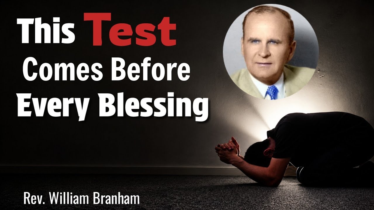 Pass This Test Before Your Breakthrough || William Branham