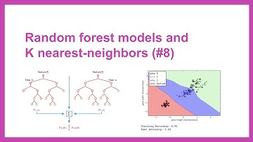 Random Forest Models and K-nearest neighbors (Learn ML vid 8)