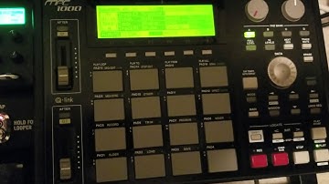 MPC 1000 synth jam