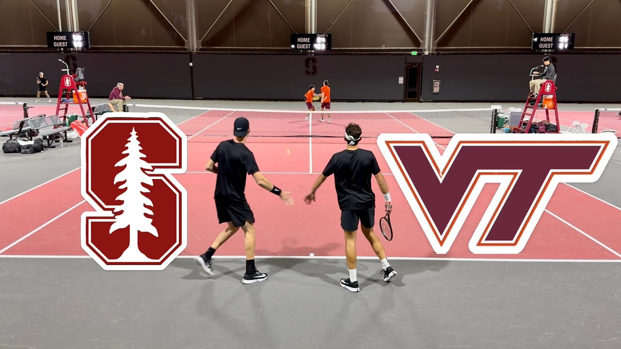Nicolas Godsick/Jagger Leach (Stanford) vs Ilyas Fahim/Patrik Jurina (Virginia Tech)