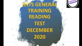 ielts general training reading practice test with answers december 2020
